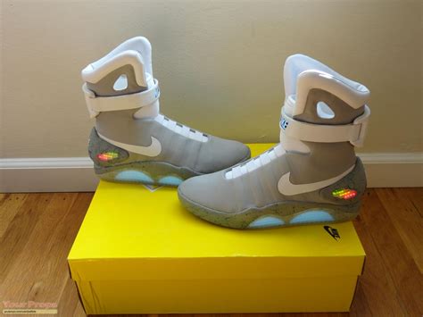 fake back to the future shoes for sale|nike mag back to the future.